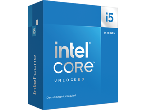 Intel Core i5-14600KF - Core i5 14th Gen 14-Core (6P+8E) LGA 1700 125W None Integrated Graphics Desktop Processor - Boxed - BX8071514600KF