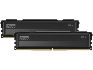 Klevv Fit V 32GB (2 x 16GB) DDR5 6000 (PC5 48000) Desktop Memory Model KD5AGU880-60A300L Klevv Fit V 32GB (2 x 16GB) DDR5 6000 (PC5 48000) Desktop Memory Model KD5AGU880-60A300L