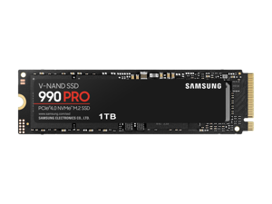 SAMSUNG SSD 990 PRO 1TB, PCIe 4.0 M.2 2280, Seq. Read Speeds...