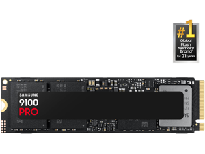 SAMSUNG SSD 9100 PRO 2TB, PCIe 5.0x4 M.2 2280, Seq. Read Speeds Up to 14,800MB/s, Best for AI Computing, Gaming, and Heavy Duty Workstations (MZ- VAP2T0B/AM)