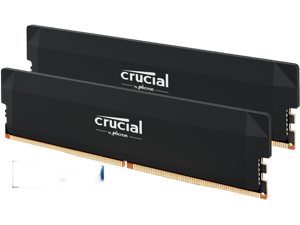 Crucial Pro Overclocking 32GB (2 x 16GB) DDR5 6000 (PC5 48000) Desktop Memory Model CP2K16G60C36U5B
