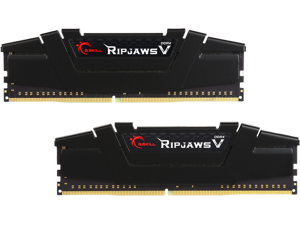 G.SKILL Ripjaws V Series 16GB (2 x 8GB) 288-Pin PC RAM DDR4 3200 (PC4 25600) Desktop Memory Model F4-3200C16D-16GVKB