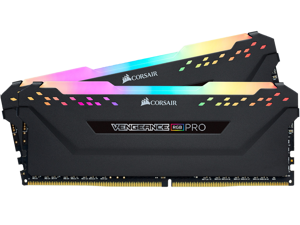 CORSAIR Vengeance RGB Pro 16GB (2 x 8GB) 288-Pin PC RAM DDR4 3600 (PC4 28800) Desktop Memory Model CMW16GX4M2D3600C18