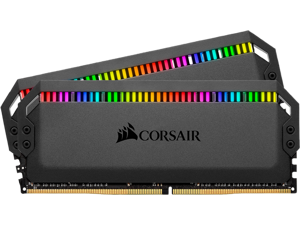 CORSAIR Dominator Platinum RGB 32GB (2 x 16GB) 288-Pin PC RAM DDR4 3600 (PC4 28800) Desktop Memory Model CMT32GX4M2D3600C18