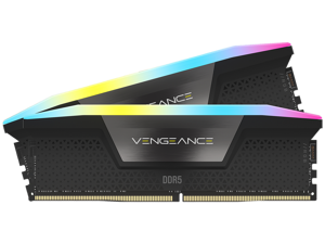 CORSAIR Vengeance RGB 32GB (2 x 16GB) 288-Pin PC RAM DDR5 6000 (PC5 48000) Desktop Memory Model CMH32GX5M2E6000C36
