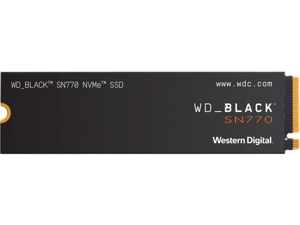 Western Digital WD_BLACK SN770 M.2 2280 2TB PCIe Gen4 16GT/s, up to 4 Lanes...