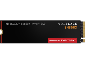 WD_BLACK SN850X NVMe™ SSD - 4TB, Without Heatsink