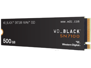 WD_BLACK SN7100 M.2 2280 500GB PCI-Express 4.0 x4 TLC 3D NAND Internal Solid State Drive (SSD) WDS500G4X0E