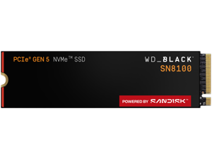 8TB* WD_BLACK™ SN8100 Gen 5 NVMe™ SSD WDS800T1X0M-00CMT0 8TB* WD_BLACK™ SN8100 Gen 5 NVMe™ SSD WDS800T1X0M-00CMT0