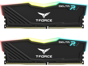 Team T-Force Delta RGB 32GB (2 x 16GB) 288-Pin PC RAM DDR4 3...