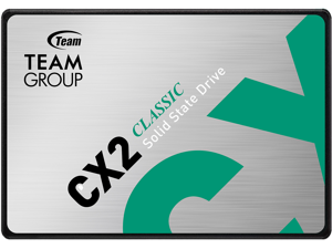 Team Group CX2 2.5" 1TB SATA III 3D NAND Internal Solid State Drive (SSD) T253X6001T0C101 Team Group CX2 2.5" 1TB SATA III 3D NAND Internal Solid State Drive (SSD) T253X6001T0C101