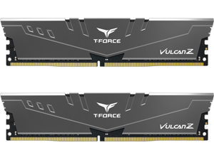 Team T-FORCE VULCAN Z 16GB (2 x 8GB) DDR4 3200 (PC4 25600) Desktop Memory Model TLZGD416G3200HC16FDC01