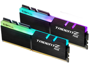 G.SKILL TridentZ RGB Series 32GB (2 x 16GB) 288-Pin PC RAM DDR4 4000 (PC4 32000) Desktop Memory Model F4-4000C18D-32GTZR