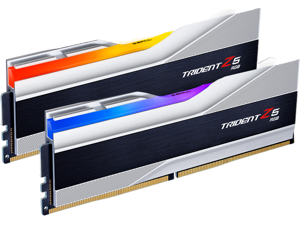 G.SKILL Trident Z5 RGB Series 32GB (2 x 16GB) 288-Pin PC RAM DDR5 6400 Desktop Memory Model F5-6400J3239G16GX2-TZ5RS