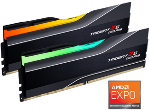 G.SKILL Trident Z5 Neo RGB Series AMD EXPO 32GB (2 x 16GB) 288-Pin PC RAM DDR5 5600 (PC5 44800) Desktop Memory Model F5-5600J3036D16GX2-TZ5NR