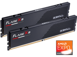 G.SKILL Flare X5 32GB (2 x 16GB) 288-Pin PC RAM DDR5 6000 (PC5 48000) Desktop Memory Model F5-6000J3038F16GX2-FX5