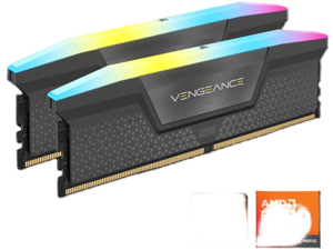 CORSAIR Vengeance RGB 16GB (2 x 8GB) 288-Pin PC RAM DDR5 6000 (PC5 48000) Desktop Memory Model CMH16GX5M2N6000Z36 CORSAIR Vengeance RGB 16GB (2 x 8GB) 288-Pin PC RAM DDR5 6000 (PC5 48000) Desktop Memory Model CMH16GX5M2N6000Z36