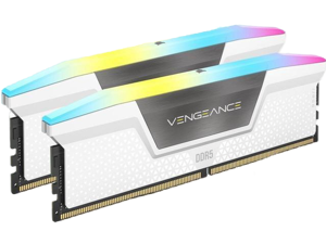 CORSAIR Vengeance RGB 32GB (2 x 16GB) 288-Pin PC RAM DDR5 6000 (PC5 48000) Desktop Memory Model CMH32GX5M2N6000Z36W CORSAIR Vengeance RGB 32GB (2 x 16GB) 288-Pin PC RAM DDR5 6000 (PC5 48000) Desktop Memory Model CMH32GX5M2N6000Z36W
