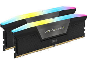 CORSAIR Vengeance RGB 64GB (2 x 32GB) 288-Pin PC RAM DDR5 5600 (PC5 44800) Desktop Memory Model CMH64GX5M2D5600C40 CORSAIR Vengeance RGB 64GB (2 x 32GB) 288-Pin PC RAM DDR5 5600 (PC5 44800) Desktop Memory Model CMH64GX5M2D5600C40