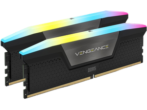 CORSAIR Vengeance RGB 32GB (2 x 16GB) 288-Pin PC RAM DDR5 6000 (PC5 48000) Desktop Memory Model CMH32GX5M2D6000C38 CORSAIR Vengeance RGB 32GB (2 x 16GB) 288-Pin PC RAM DDR5 6000 (PC5 48000) Desktop Memory Model CMH32GX5M2D6000C38