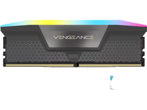 CORSAIR Vengeance RGB 16GB 288-Pin PC RAM DDR5 6000 (PC5 48000) Desktop Memory Model CMH16GX5M1D6000Z38 CORSAIR Vengeance RGB 16GB 288-Pin PC RAM DDR5 6000 (PC5 48000) Desktop Memory Model CMH16GX5M1D6000Z38