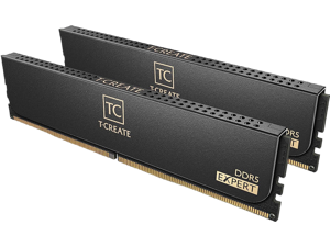 Team T-CREATE EXPERT 64GB (2 x 32GB) DDR5 6400 (PC5 51200) Desktop Memory Model CTCED564G6400HC34BDC01