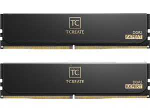 Team T-CREATE EXPERT 64GB (2 x 32GB) DDR5 6400 (PC5 51200) Desktop Memory Model CTCED564G6400HC34BDC01