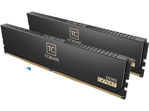 Team Group T-CREATE EXPERT 32GB (2 x 16GB) 288-Pin PC RAM DDR5 6400 (PC5 51200) Desktop Memory Model CTCED532G6400HC32ADC01