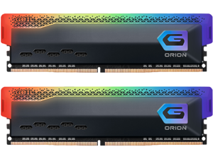 GeIL ORION RGB 16GB (2 x 8GB) 288-Pin PC RAM DDR4 3200 (PC4 25600) Desktop Memory Model GAOSG416GB3200C18ADC GeIL ORION RGB 16GB (2 x 8GB) 288-Pin PC RAM DDR4 3200 (PC4 25600) Desktop Memory Model GAOSG416GB3200C18ADC