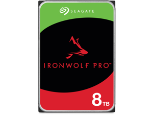 Seagate IronWolf Pro ST8000NT001 8TB 7200 RPM 256MB Cache SATA 6.0Gb/s 3.5" Internal Hard Drive Seagate IronWolf Pro ST8000NT001 8TB 7200 RPM 256MB Cache SATA 6.0Gb/s 3.5" Internal Hard Drive
