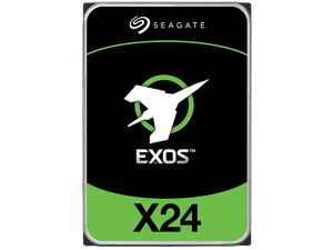 Seagate Exos X24 24TB 7200 RPM SATA 512MB Cache 6.0Gb/s 3.5-Inch Enterprise Internal Hard Drives (ST24000NM002H)