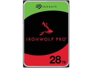 Seagate IronWolf Pro ST28000NT000 28TB 7200 RPM 512MB Cache SATA 6.0Gb/s 3.5" Internal Hard Drive