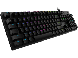 Logitech G512 CARBON LIGHTSYNC RGB Mechanical Gaming Keyboard - GX Brown switches (Tactile) - Carbon
