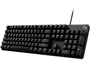 Logitech USB 2.0 G413 SE Full-Size Mechanical Gaming Keyboard - Backlit Keyboard with Tactile Mechanical Switches, Anti-Ghosting, Compatible with Windows, macOS - Black Aluminum