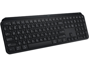 Logitech MX Keys S Wireless Keyboard, Low Profile, Fluid Precise Quiet Typing, Programmable Keys, Backlighting, Bluetooth, USB C Rechargeable, for Windows PC, Linux, Chrome, Mac (Black)