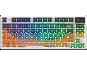 MSI FORGE GK600 TKL Wireless Gaming Keyboard – MARS Edition, Hot-Swappable 5-Pin, Tri-Mode (2.4GHz/Bluetooth/USB-C), Linear Mechanical Switches, RGB MSI FORGE GK600 TKL Wireless Gaming Keyboard – MARS Edition, Hot-Swappable 5-Pin, Tri-Mode (2.4GHz/Bluetooth/USB-C), Linear Mechanical Switches, RGB