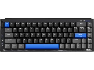 MCHOSE Ace68 Turbo 65% Aluminum Hall Effect Magnetic Switch Keyboard, 16K Polling, Wired - Cyber Black MCHOSE Ace68 Turbo 65% Aluminum Hall Effect Magnetic Switch Keyboard, 16K Polling, Wired - Cyber Black