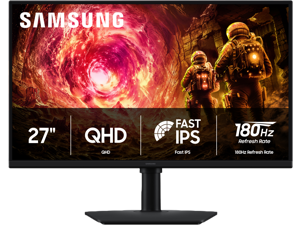 SAMSUNG Odyssey G5 G50F 27" QHD 2K 1440P 180Hz IPS with FreeSync & G-Sync Compatible 1ms HDR400 Gaming Computer Monitor with Height Adjustable, Swivel, Pivot & Tilt stand LS27FG502ENXZA SAMSUNG Odyssey G5 G50F 27" QHD 2K 1440P 180Hz IPS with FreeSync & G-Sync Compatible 1ms HDR400 Gaming Computer Monitor with Height Adjustable, Swivel, Pivot & Tilt stand LS27FG502ENXZA