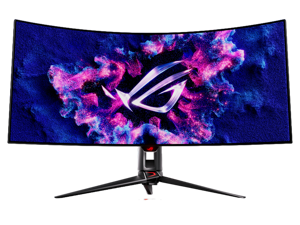 ASUS ROG Swift 39" Ultrawide 800R Curved OLED Gaming Monitor (PG39WCDM) - 21:9 (3440x1440), 240Hz, 0.03ms, G-SYNC Compatible, Custom Heatsink, Smart KVM, 90W USB-C, DisplayWidget