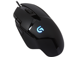 Logitech G402 910-004069 Black Wired Optical Hyperion Fury FPS Gaming Mouse with High Speed Fusion Engine