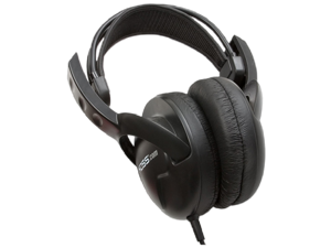 KOSS Black UR20 3.5mm/ 6.3mm Connector Circumaural Stereophones
