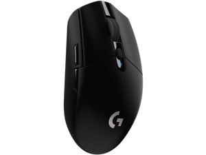 Logitech G305 LIGHTSPEED Wireless Gaming Mouse, Hero 12K Sensor, 12,000 DPI, Lightweight, 6 Programmable Buttons, 250h Battery Life, On-Board Memory, PC/Mac - Black