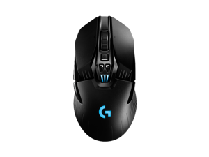 Logitech G903 LIGHTSPEED Wireless Gaming Mouse W/ Hero 25K Sensor, PowerPlay Compatible, 140+ Hour with Rechargeable Battery and Lightsync RGB, Ambidextrous, 107G+10G optional, 25,600 DPI, Black