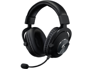 Logitech G PRO X Gaming Headset with Blue Voice, DTS Headphone 7.1 and 50 mm PRO-G Drivers, for PC - Black