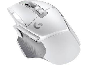 Logitech G502 X LIGHTSPEED Wireless Gaming Mouse - Optical mouse with LIGHTFORCE hybrid optical-mechanical switches, HERO 25K gaming sensor, compatible with PC - macOS/Windows - White