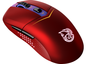 MSI Versa Wireless MLG Edition Gaming Mouse - 26K DPI, OMRON Micro Switches, 2.4G Wireless, Bluetooth 5.3, and USB 2.0, up to 200 hours on a single charge