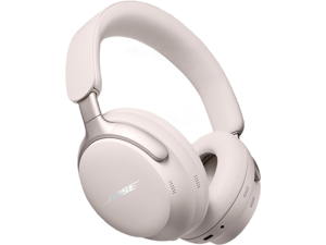 Bose QuietComfort Ultra Wireless Noise Cancelling Over-the-Ear Headphones - White Smoke