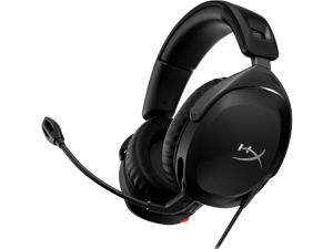HyperX Cloud Stinger 2 – Gaming Headset, DTS Headphone:X Spatial Audio, Lightweight Over-Ear Headset with mic, Swivel-to-Mute Function, 50mm Drivers, PC Compatible, Black