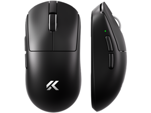 MCHOSE A7V2 Ultra Tri-Mode Lightweight Gaming Mouse, Dual 8K Wired/Wireless, PAW3950TI, 500mAh - Black MCHOSE A7V2 Ultra Tri-Mode Lightweight Gaming Mouse, Dual 8K Wired/Wireless, PAW3950TI, 500mAh - Black