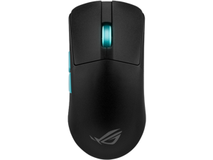 Asus ROG Harpe Ace Aim Lab Edition Gaming Mouse, 54 g Ultra-Lightwieght, Connectivity (2.4GHz RF, Bluetooth, Wired), 36K DPI Sensor, 5 Programmable Buttons, ROG SpeedNova, Esports & FPS Gaming, Black